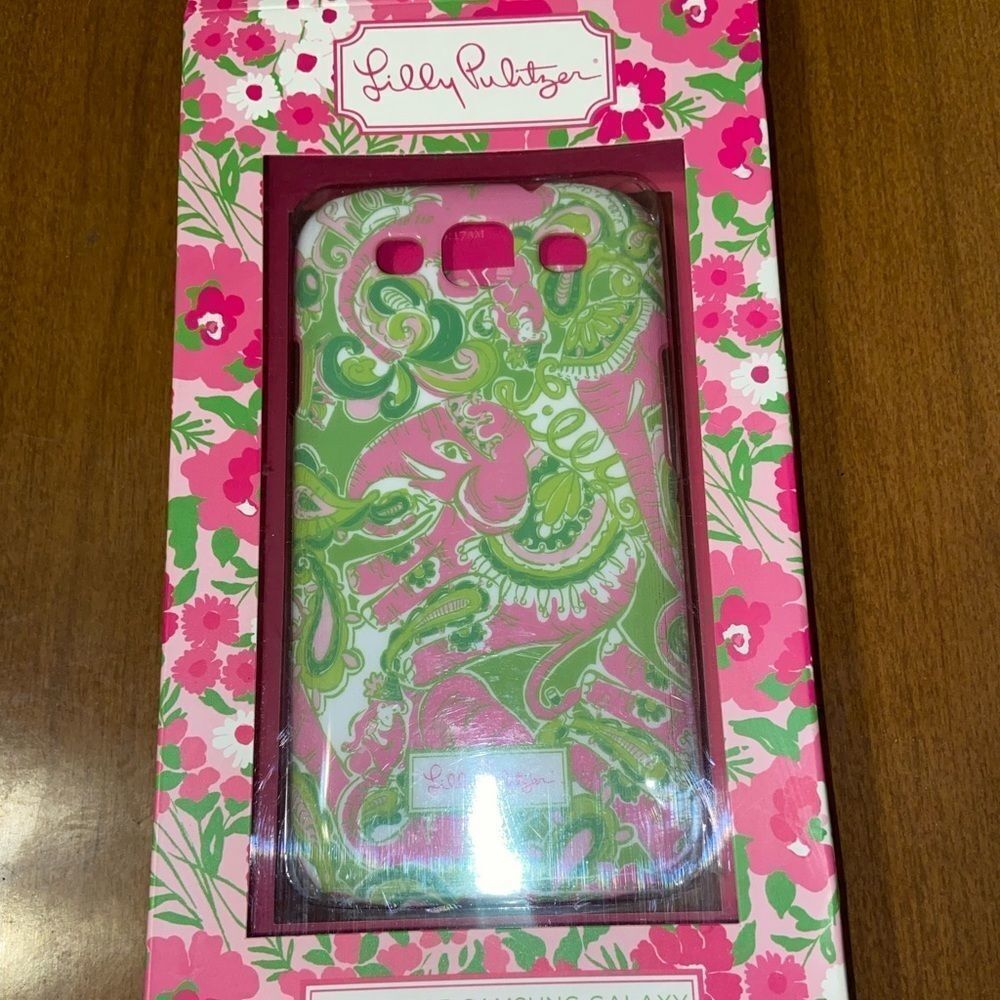 NWT lily Pulitzer phone case. Fits Samsung galaxy S 3